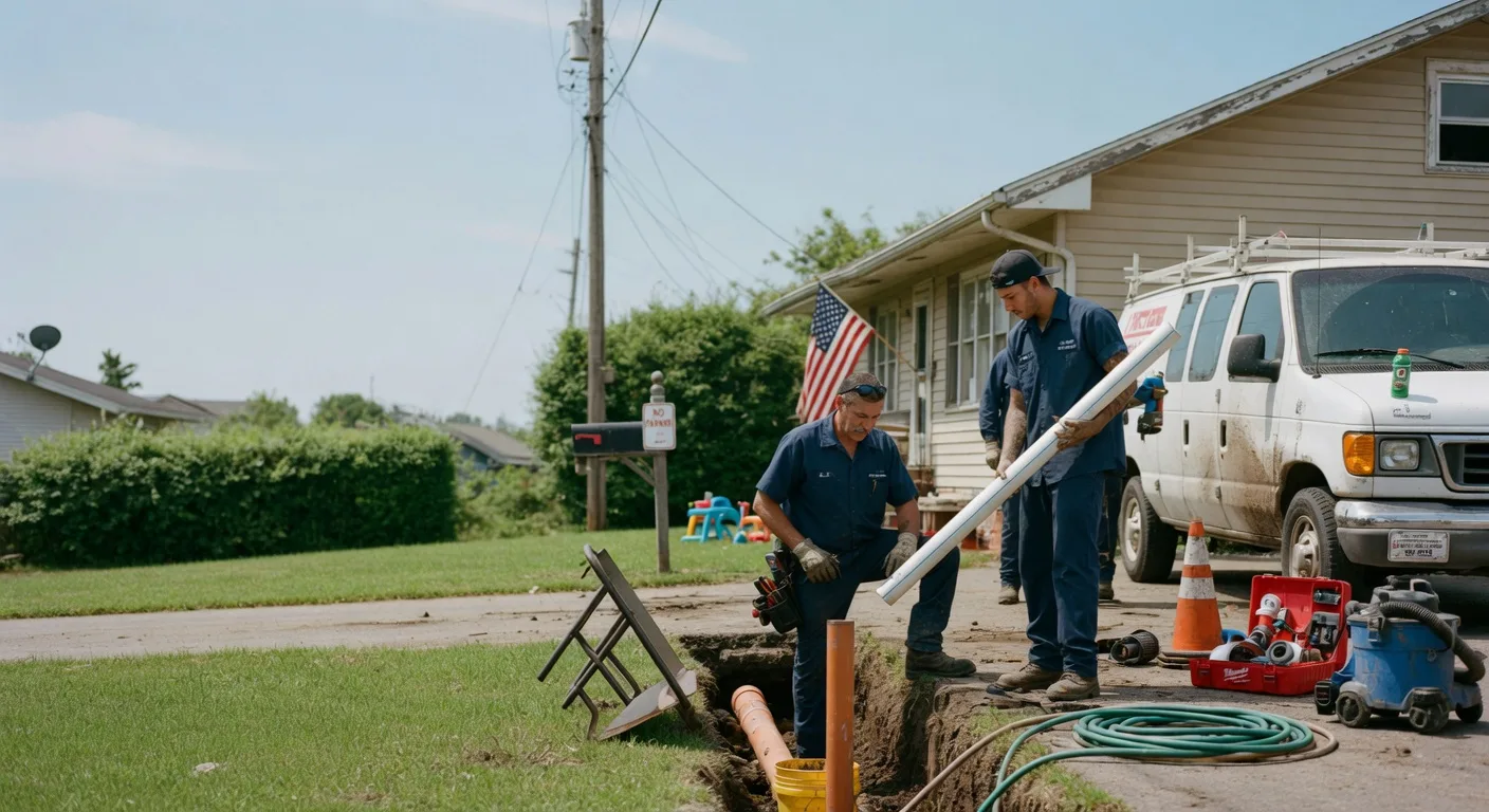 Drain Cleaning in Frederick, OK near me